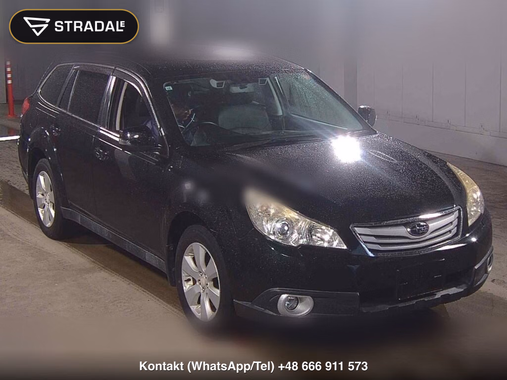 SUBARU OUTBACK 4WD 2.5I EYESIGHT 2011, aukcja z Japonii, zdjęcie 1