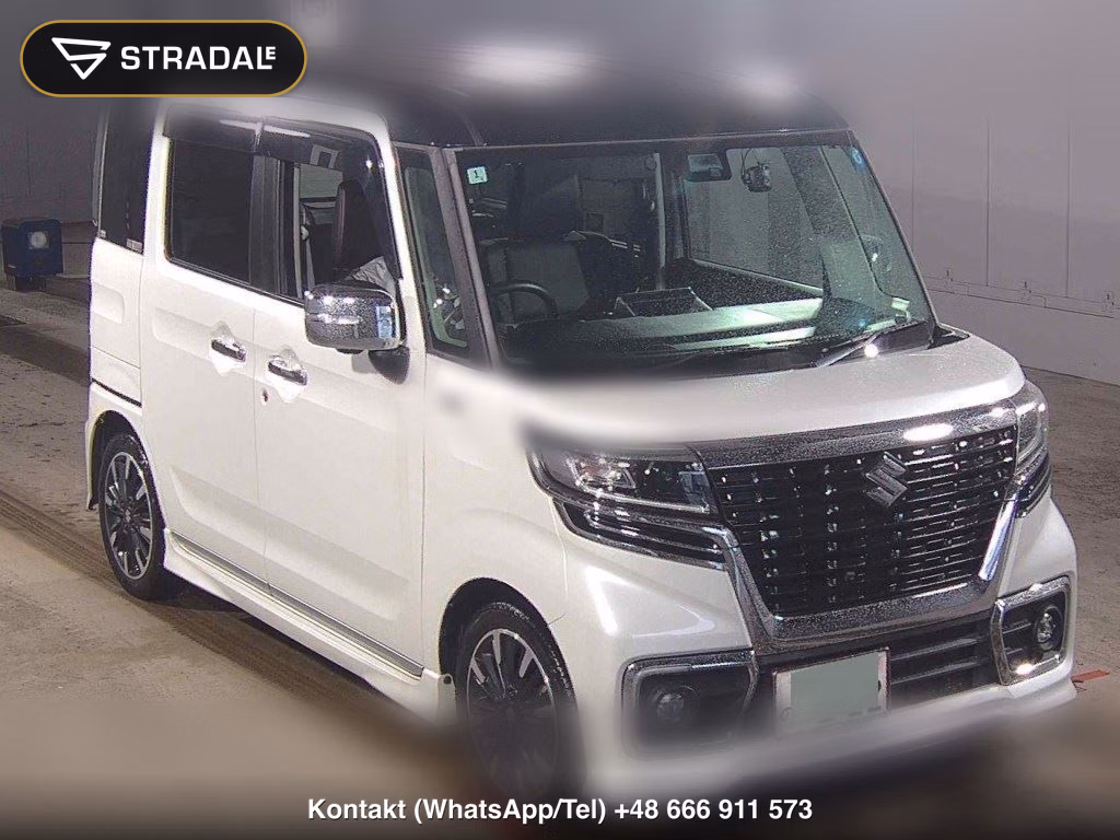 SUZUKI SPACIA CUSTOM HYBRID XS TURBO 2018, aukcja z Japonii, zdjęcie 1