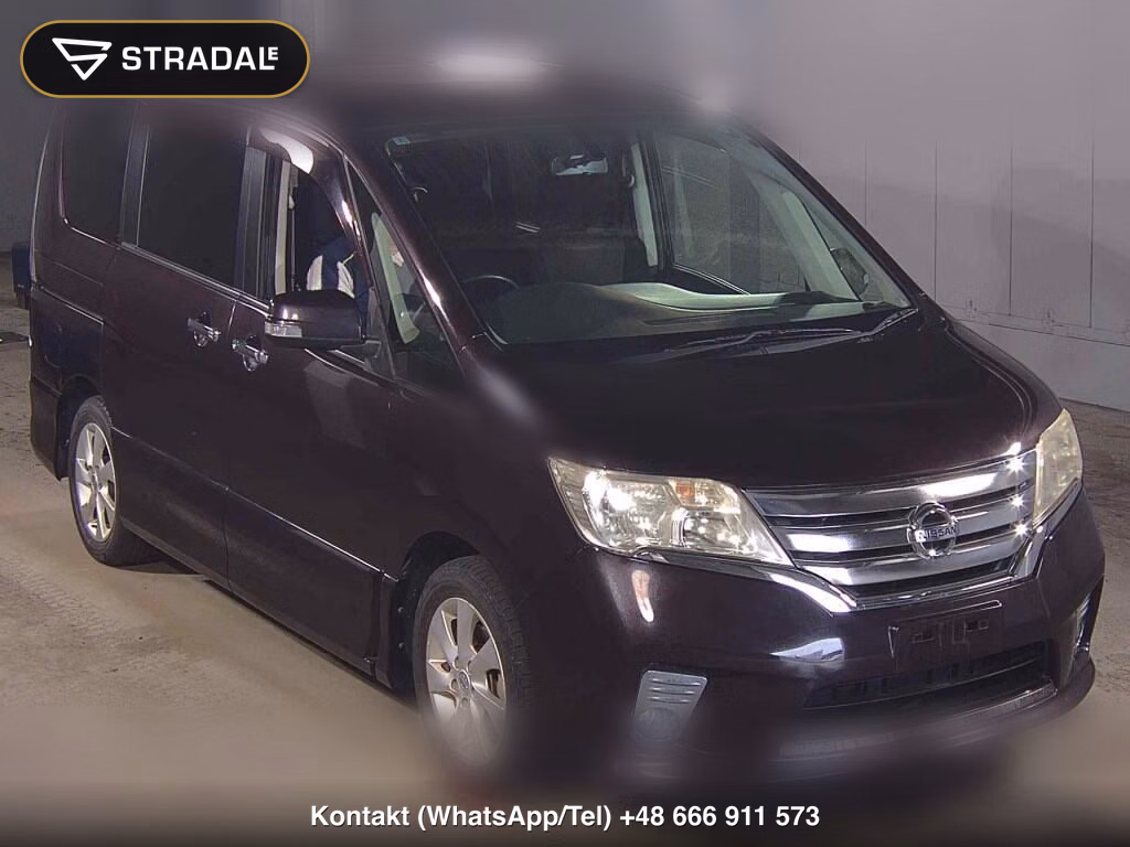 NISSAN SERENA 5D HIGHWAY STAR V SELECTION 2012, aukcja z Japonii, zdjęcie 1