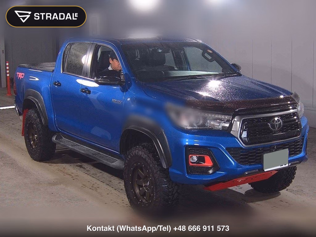 TOYOTA HILUX 4D 4WD Z BLACK RALLY EDITION 2019, aukcja z Japonii, zdjęcie 1