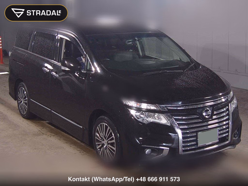 NISSAN ELGRAND 5D 350 HIGHWAY STAR 2018, aukcja z Japonii, zdjęcie 1
