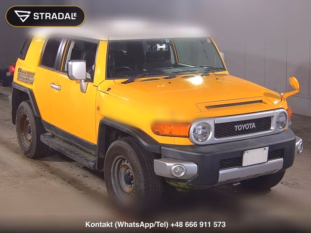 TOYOTA FJ CRUISER 4WD BASE GRADE 2017, aukcja z Japonii, zdjęcie 1