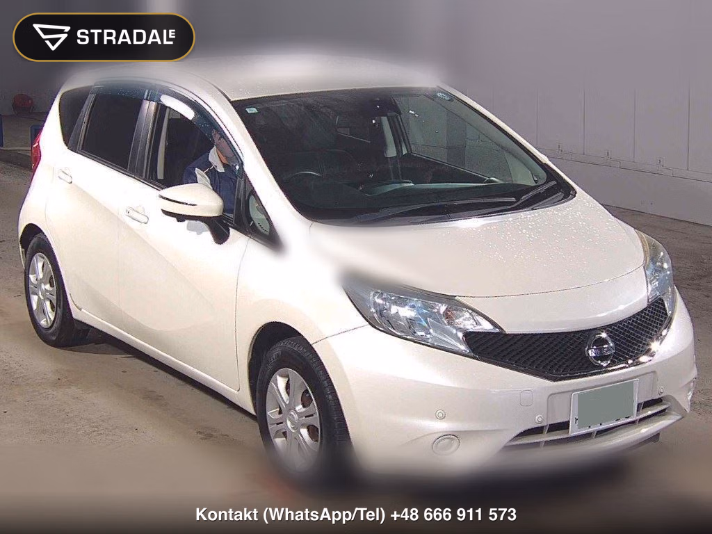 NISSAN NOTE X 2016, aukcja z Japonii, zdjęcie 1