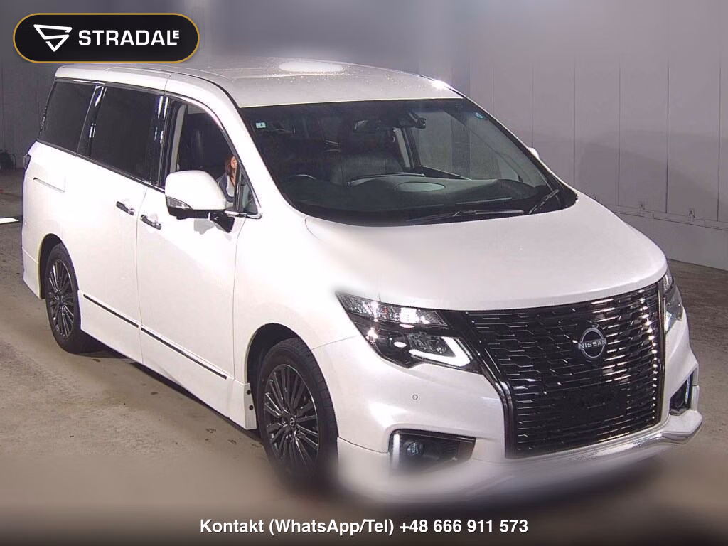 NISSAN ELGRAND 5D 250 HIGHWAY STAR PREMIUM URBAN CHROME 2023, aukcja z Japonii, zdjęcie 1