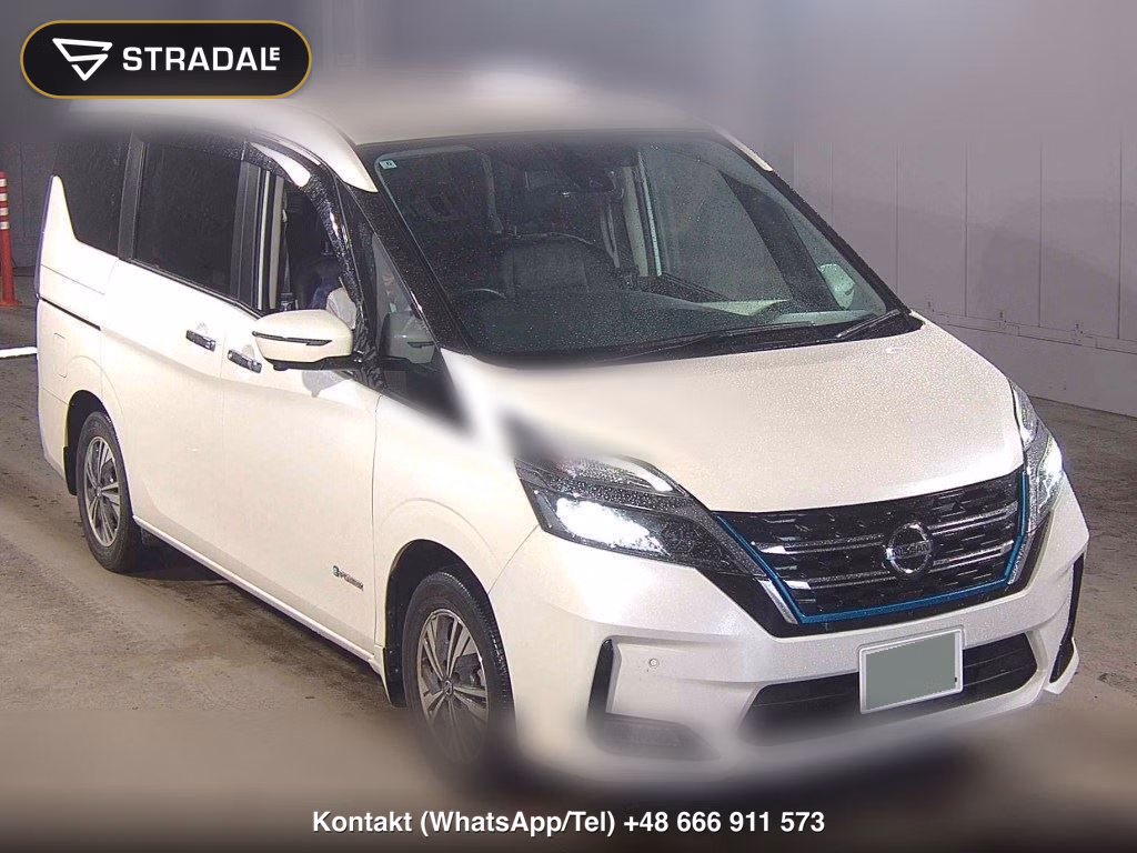 NISSAN SERENA 5D E-POWER G 2021, aukcja z Japonii, zdjęcie 1