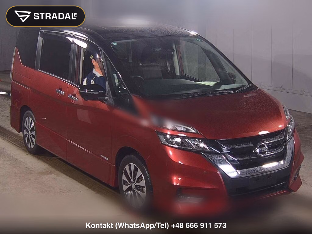 NISSAN SERENA 5D HIGHWAY STAR V SELECTION Ⅱ 2019, aukcja z Japonii, zdjęcie 1