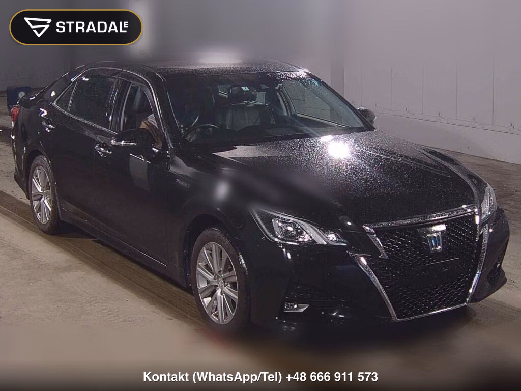 TOYOTA CROWN HYBRID 4WD ATHLETE G FOUR 2017, aukcja z Japonii, zdjęcie 1