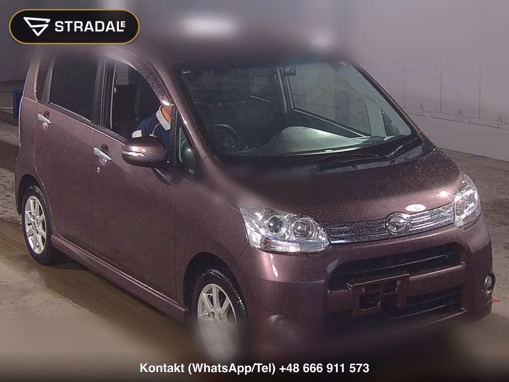 DAIHATSU MOVE CUSTOM X LIMITED 2012, aukcja z Japonii, zdjęcie 1