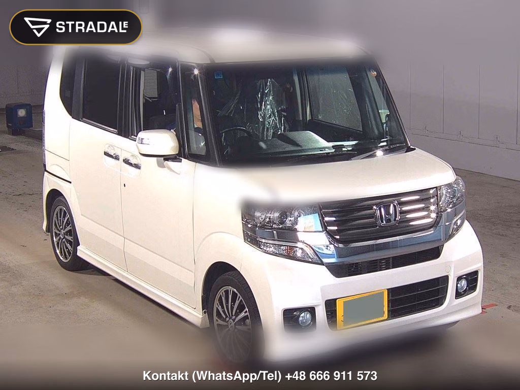 HONDA N-BOX CUSTOM G・TURBO PACKAGE 2012, aukcja z Japonii, zdjęcie 1