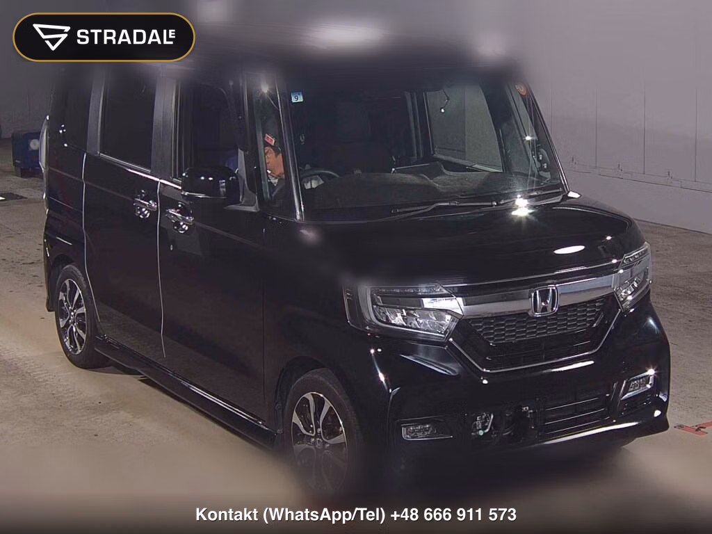 HONDA N-BOX CUSTOM G・L HONDA SENSING 2019, aukcja z Japonii, zdjęcie 1