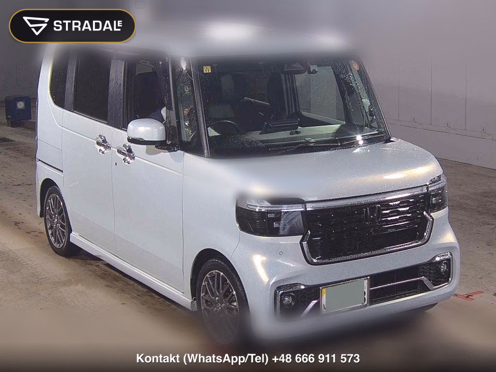HONDA N-BOX CUSTOM TURBO 2023, aukcja z Japonii, zdjęcie 1
