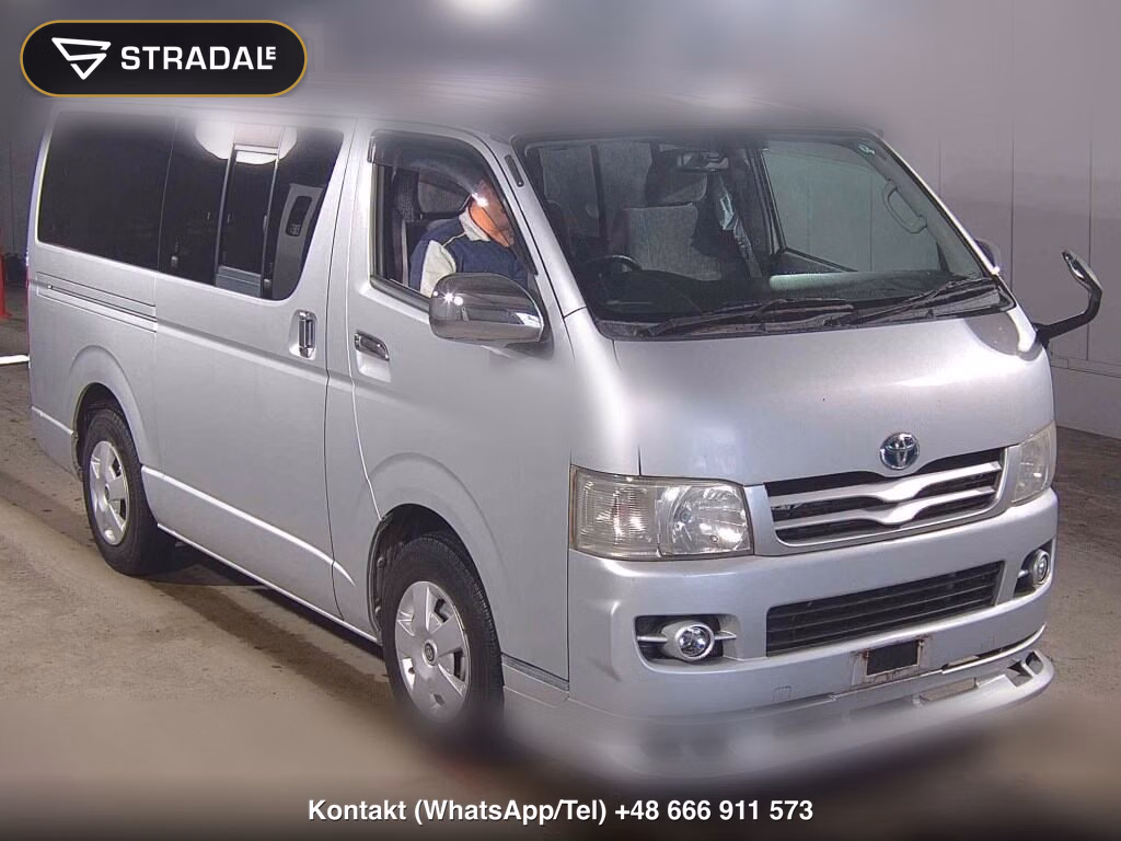 TOYOTA HIACE VAN 5D LONG SUPER GL 2006, aukcja z Japonii, zdjęcie 1