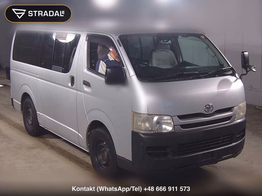 TOYOTA HIACE VAN 5D DX 2008, aukcja z Japonii, zdjęcie 1