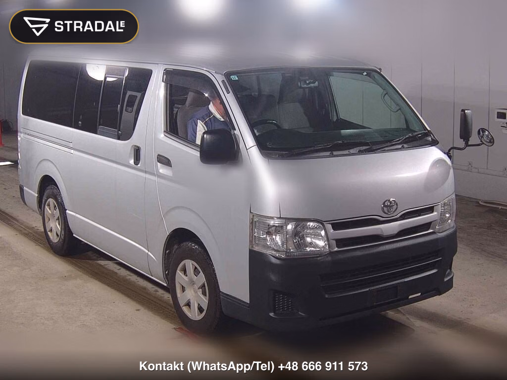 TOYOTA HIACE VAN 5D DX 2013, aukcja z Japonii, zdjęcie 1
