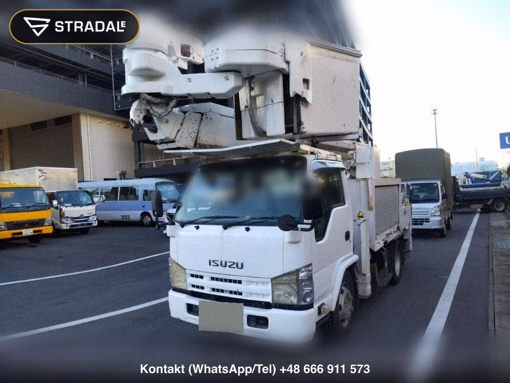 ISUZU ELF TRUCK 2D AERIAL WORK VEHICLE, miniaturka 5