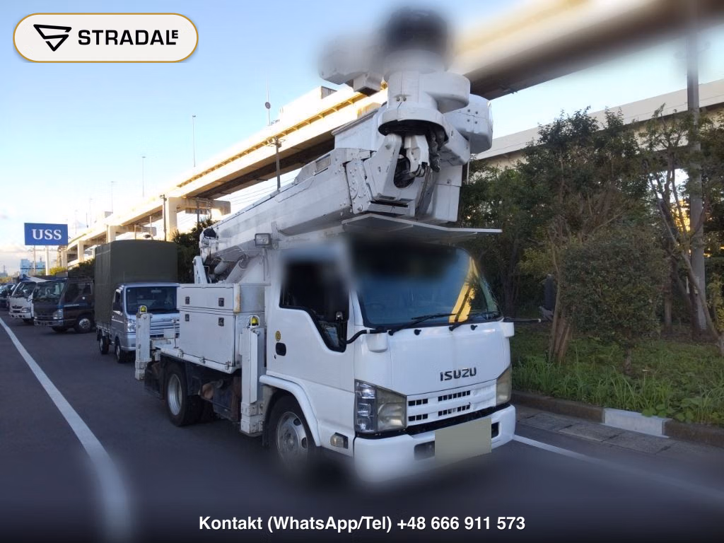 ISUZU ELF TRUCK 2D AERIAL WORK VEHICLE 2012, aukcja z Japonii, zdjęcie 1
