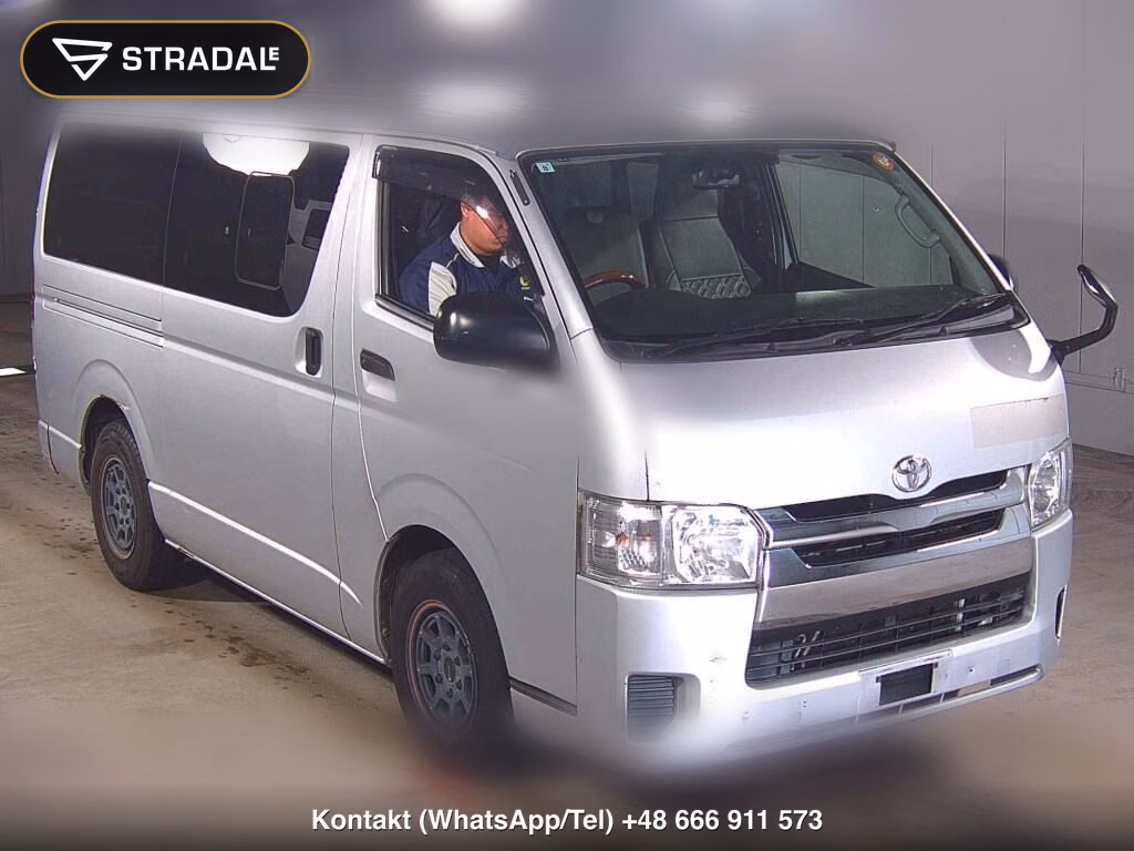 TOYOTA HIACE VAN 5D DX GL PACKAGE 2015, aukcja z Japonii, zdjęcie 1
