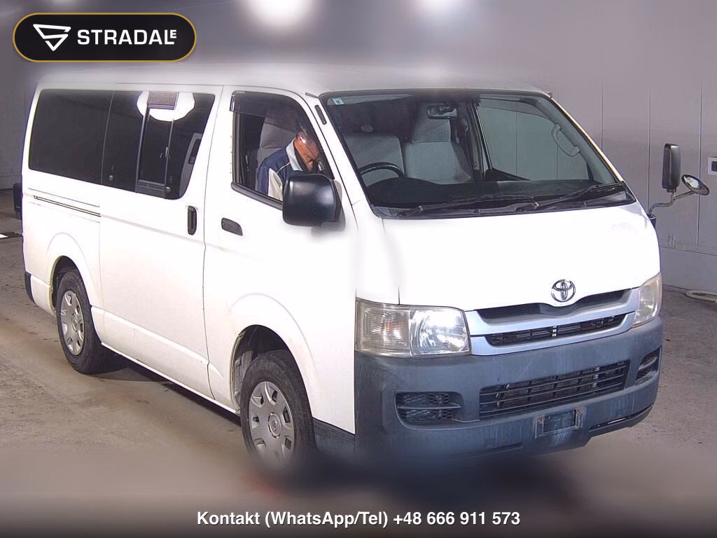 TOYOTA REGIUS ACE VAN 5D 4WD DX 2008, aukcja z Japonii, zdjęcie 1