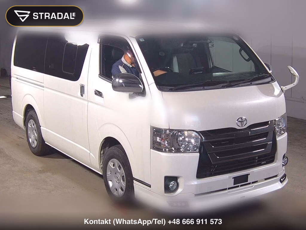 TOYOTA HIACE VAN 5D LONG SUPER GL DARK PRIME2 2019, aukcja z Japonii, zdjęcie 1