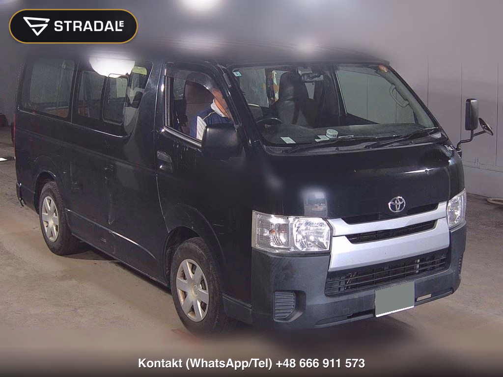 TOYOTA HIACE VAN 4D DX 2017, aukcja z Japonii, zdjęcie 1