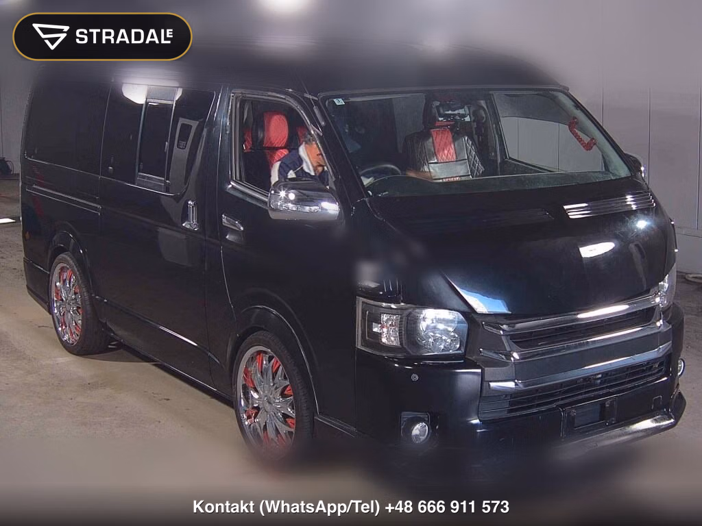 TOYOTA HIACE VAN 5D LONG SUPER GL 2013, aukcja z Japonii, zdjęcie 1