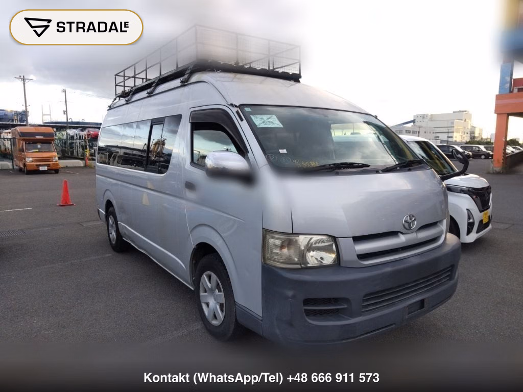 TOYOTA HIACE VAN 4D S LONG DX 2007, aukcja z Japonii, zdjęcie 1