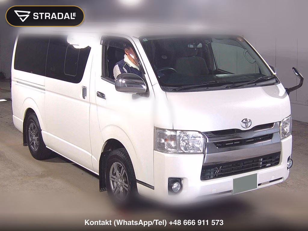 TOYOTA HIACE VAN 5D 4WD LONG SUPER GL 2015, aukcja z Japonii, zdjęcie 1