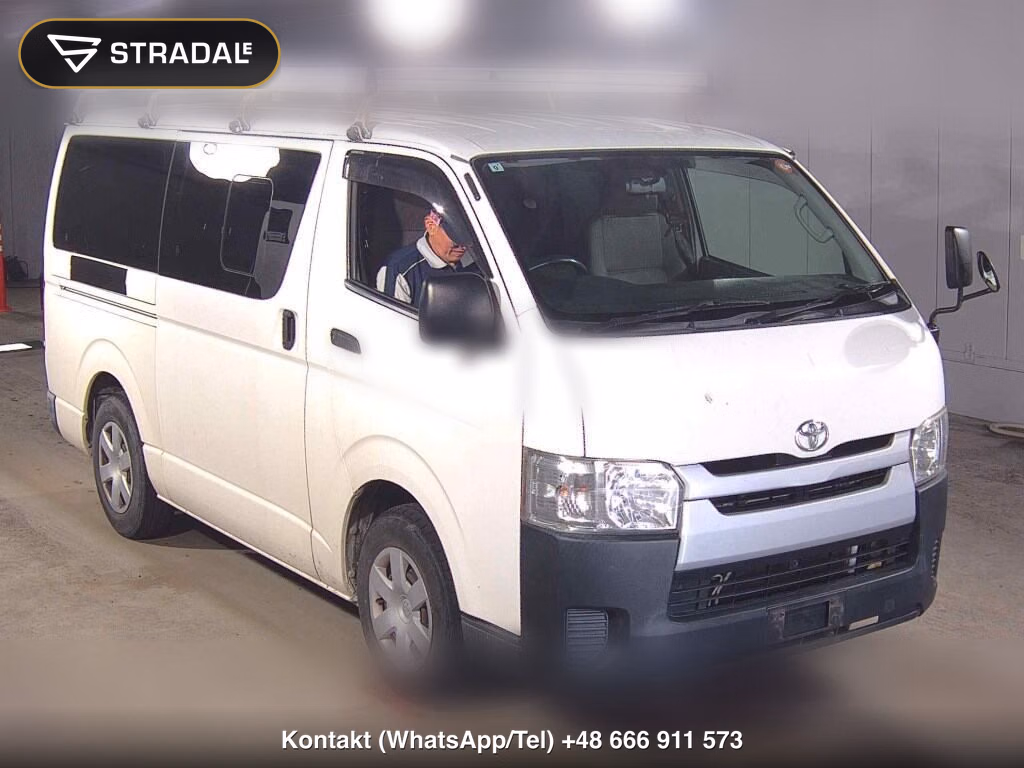 TOYOTA HIACE VAN 5D DX 2014, aukcja z Japonii, zdjęcie 1
