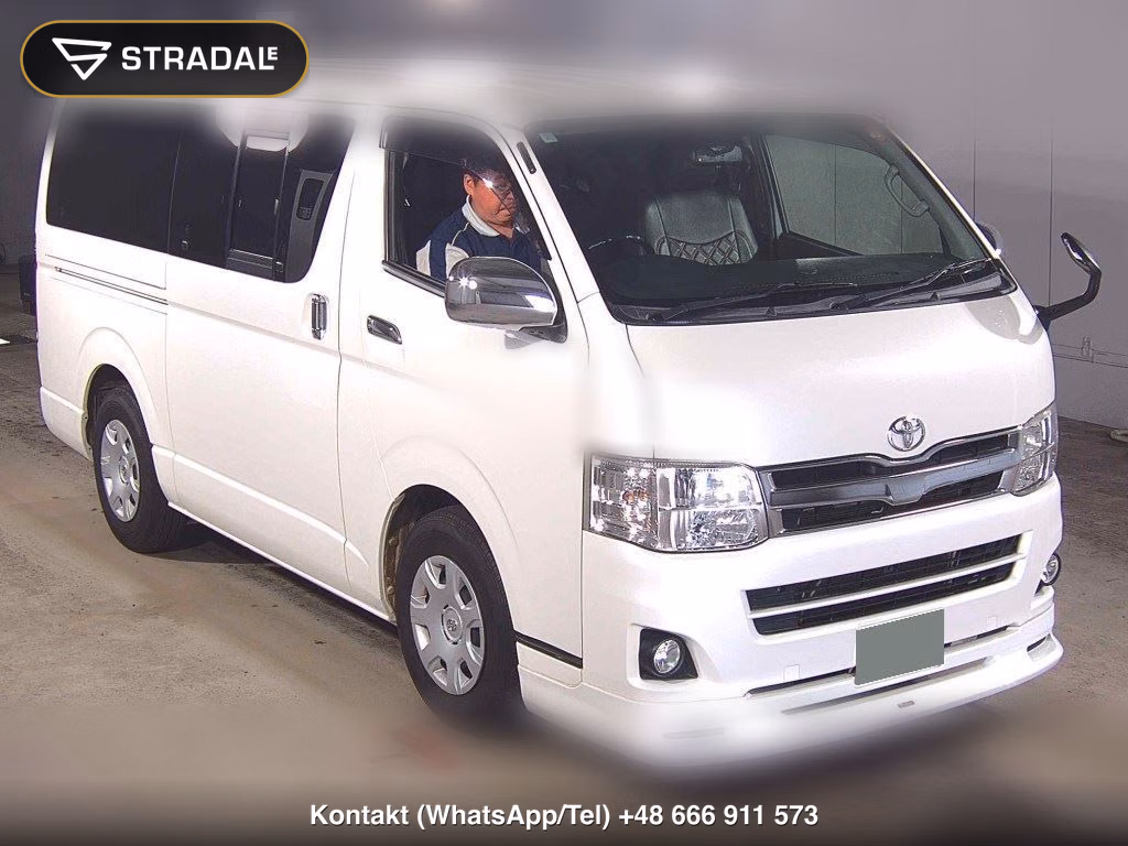 TOYOTA HIACE VAN 5D LONG SUPER GL PRIME SELECTION 2013, aukcja z Japonii, zdjęcie 1
