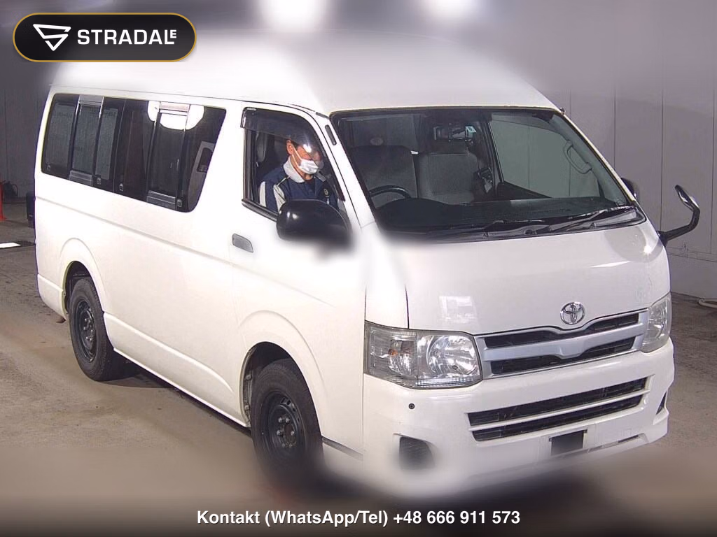 TOYOTA HIACE VAN 4D OTHERS 2012, aukcja z Japonii, zdjęcie 1