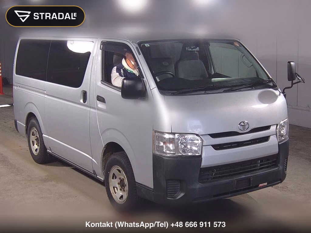 TOYOTA HIACE VAN 5D 4WD DX 2017, aukcja z Japonii, zdjęcie 1