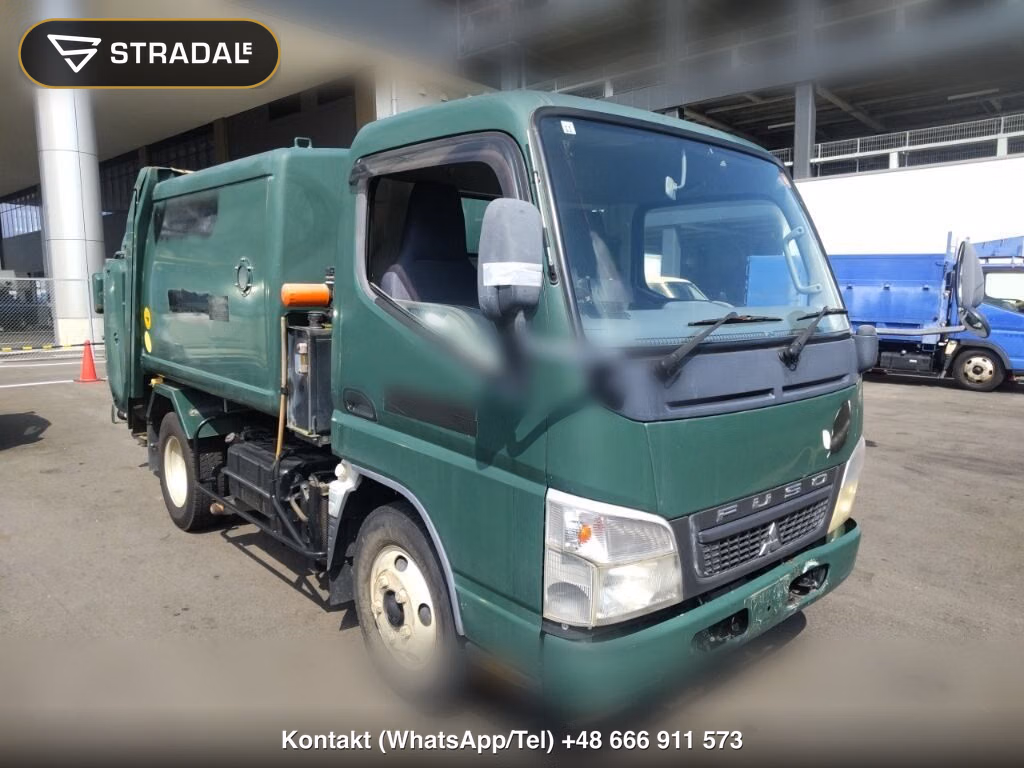 MITSUBISHI FUSO CANTER 2D GARBAGE TRUCK 2009, aukcja z Japonii, zdjęcie 1