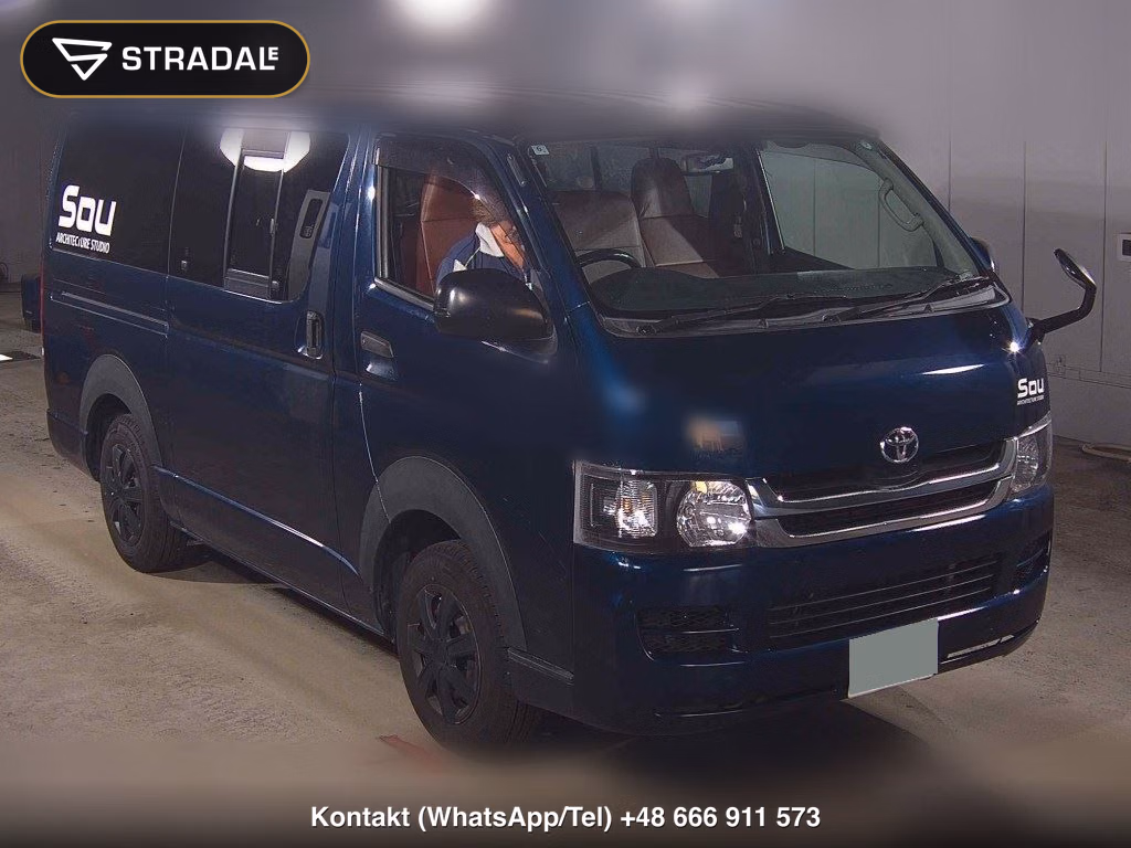TOYOTA HIACE VAN 5D DX GL PACKAGE 2009, aukcja z Japonii, zdjęcie 1