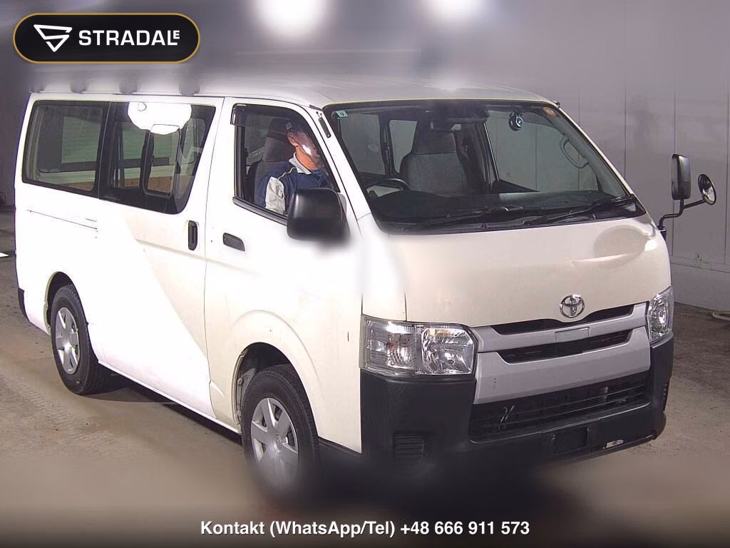 TOYOTA HIACE VAN 5D 4WD DX 2018, aukcja z Japonii, zdjęcie 1