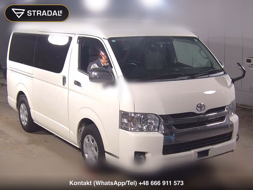 TOYOTA HIACE VAN 5D LONG SUPER GL 2018, aukcja z Japonii, zdjęcie 1