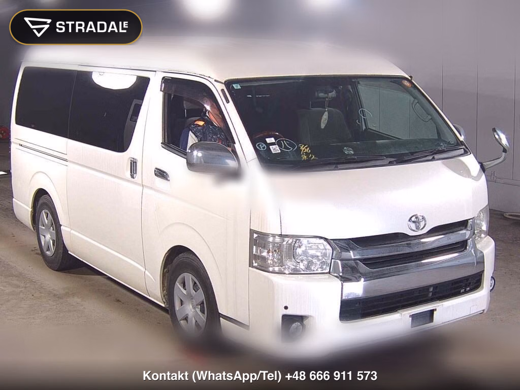 TOYOTA HIACE VAN 5D LONG SUPER GL 2011, aukcja z Japonii, zdjęcie 1