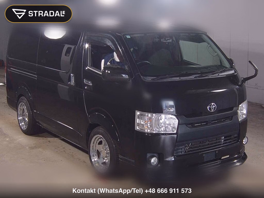 TOYOTA HIACE VAN 5D 4WD LONG SUPER GL 2016, aukcja z Japonii, zdjęcie 1