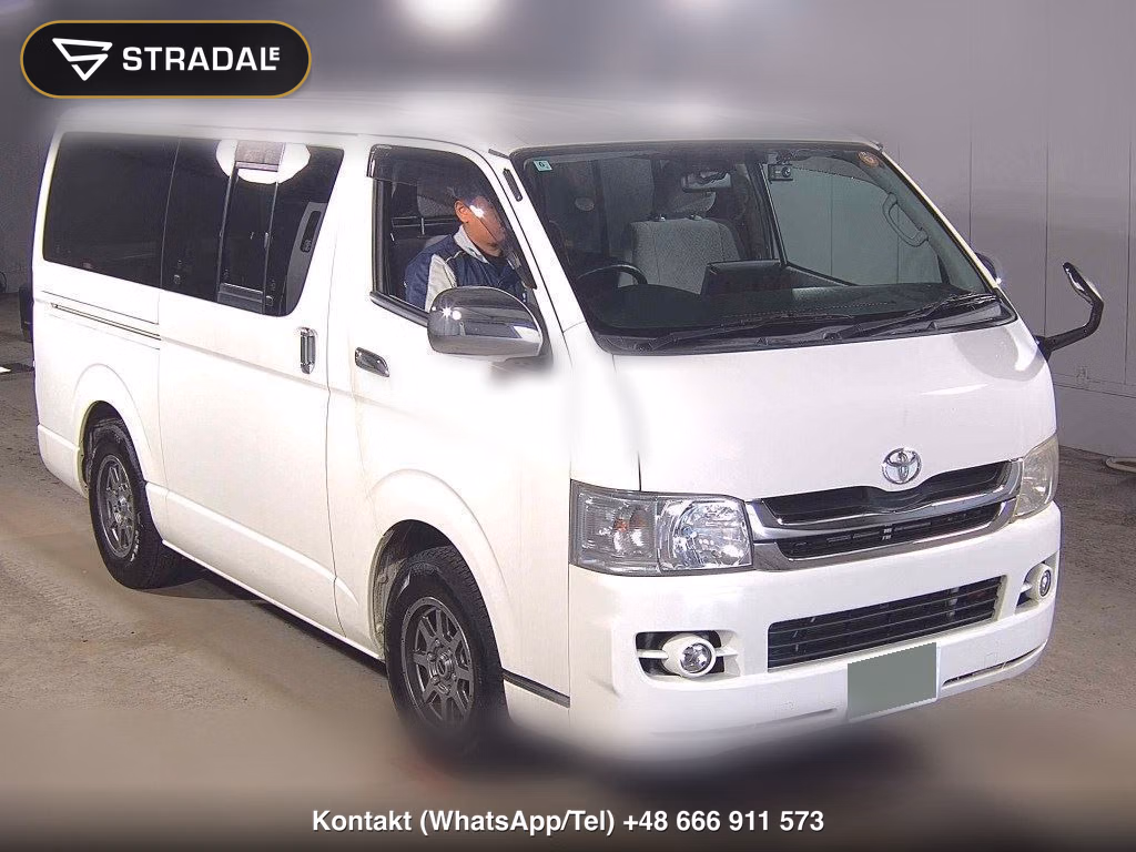 TOYOTA HIACE VAN 5D LONG SUPER GL 2010, aukcja z Japonii, zdjęcie 1
