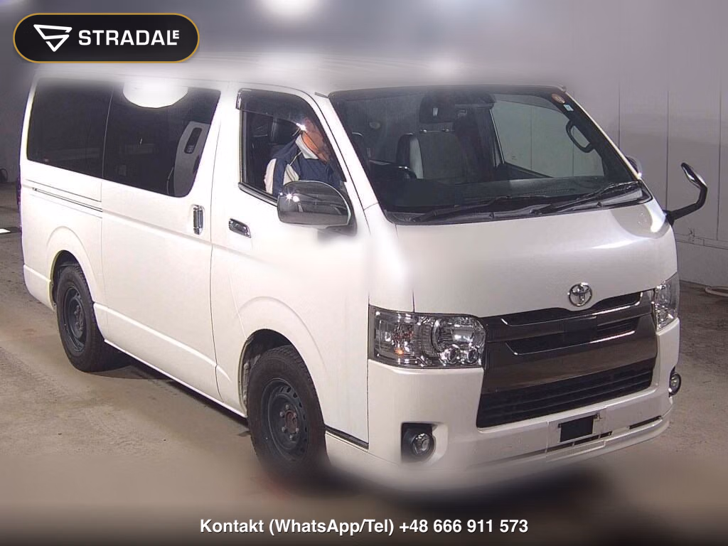 TOYOTA HIACE VAN 5D LONG SUPER GL DARK PRIME2 2018, aukcja z Japonii, zdjęcie 1