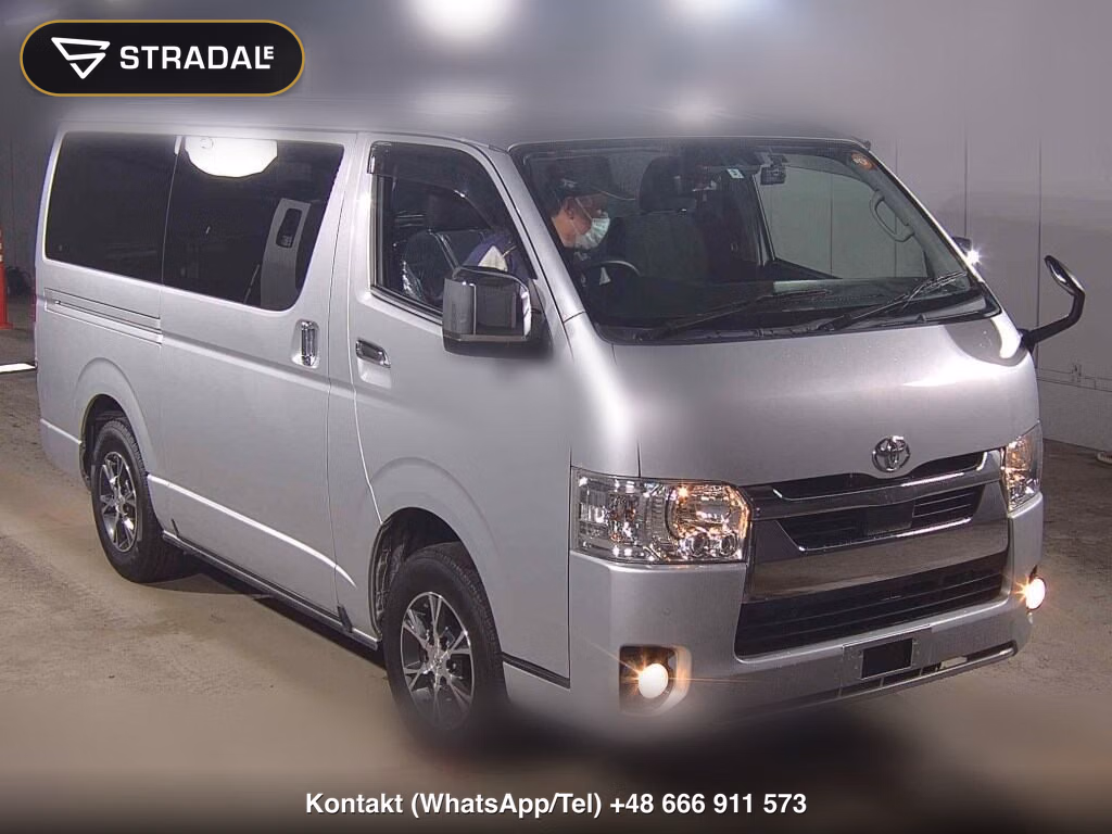 TOYOTA HIACE VAN 5D 4WD LONG SUPER GL 2022, aukcja z Japonii, zdjęcie 1