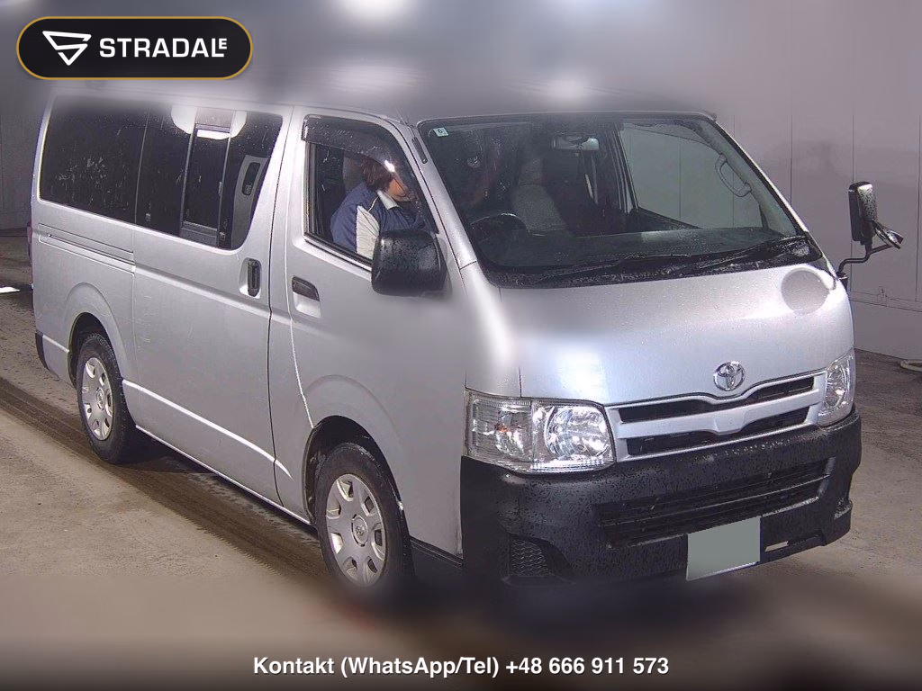 TOYOTA HIACE VAN 5D DX 2013, aukcja z Japonii, zdjęcie 1