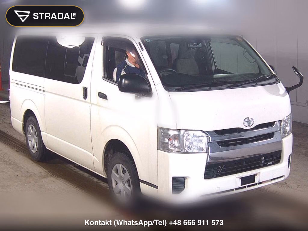 TOYOTA HIACE VAN 5D 4WD DX GL PACKAGE 2017, aukcja z Japonii, zdjęcie 1