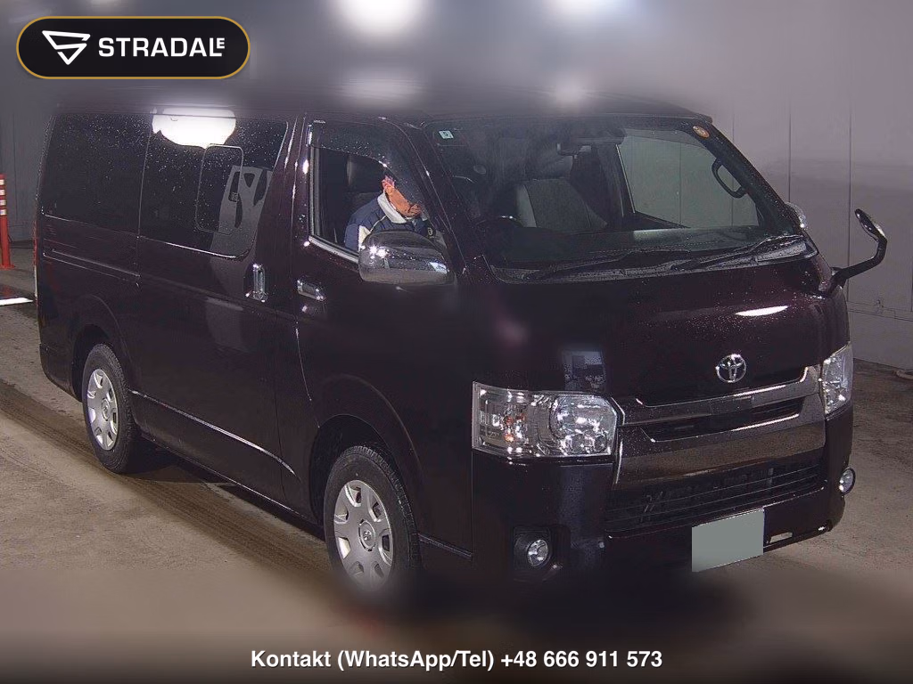 TOYOTA HIACE VAN 5D 4WD LONG SUPER GL DARK PRIME2 2019, aukcja z Japonii, zdjęcie 1