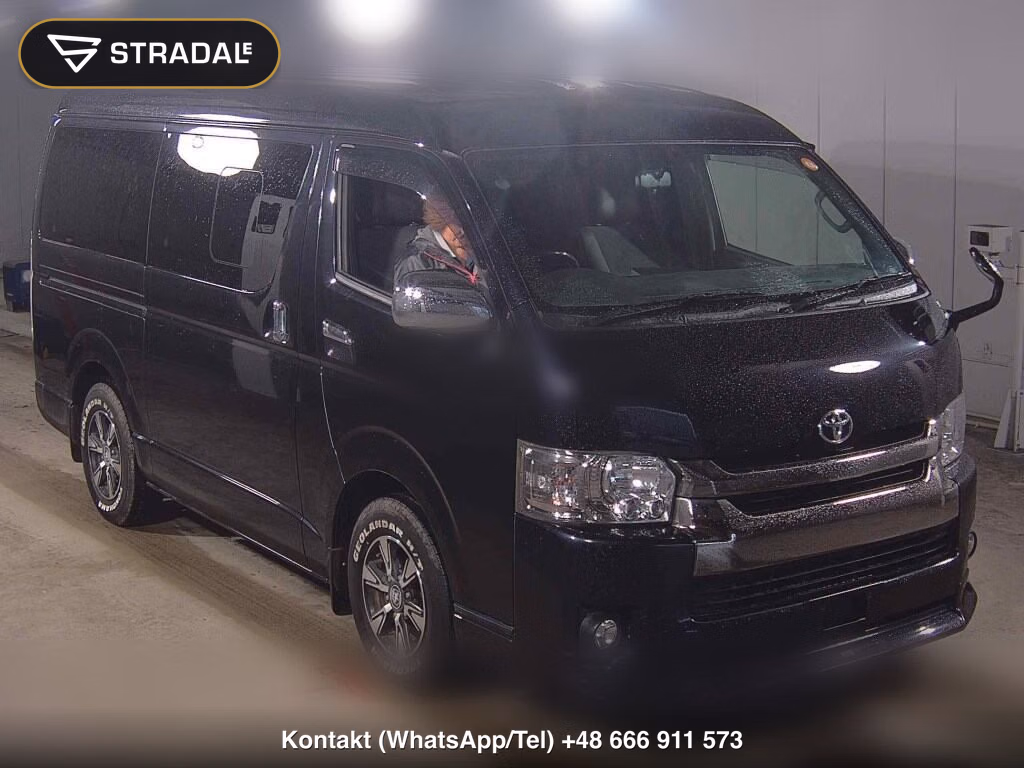 TOYOTA HIACE VAN 5D LONG SUPER GL DARK PRIME2 2018, aukcja z Japonii, zdjęcie 1
