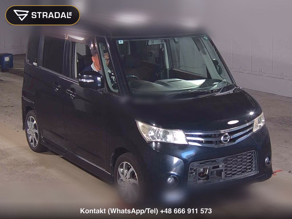 NISSAN ROOX HIGHWAY STAR TURBO 2010, aukcja z Japonii, zdjęcie 1
