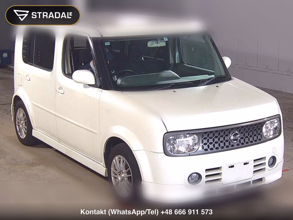NISSAN CUBE CUBIC 4WD 15S FOUR 2008, aukcja z Japonii, zdjęcie 1