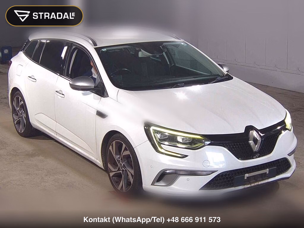 RENAULT MEGANE 5D 2018, aukcja z Japonii, zdjęcie 1