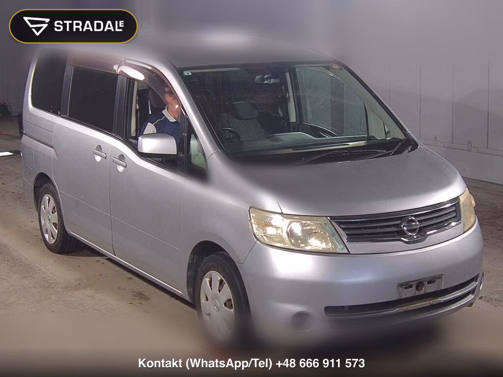 NISSAN SERENA 5D 20S 2005, aukcja z Japonii, zdjęcie 1