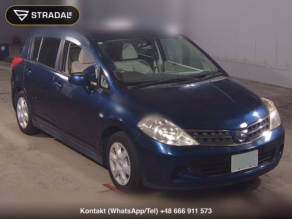NISSAN TIIDA 15M 2010, aukcja z Japonii, zdjęcie 1
