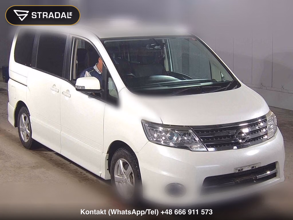NISSAN SERENA 5D HIGHWAY STAR V SELECTION 2009, aukcja z Japonii, zdjęcie 1
